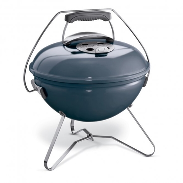 Smokey Joe Premium 37 cm, Slate Blue Picknicker mit Extras