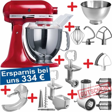 Set-Angebot 3 (Fleisch-Gemüse-Obst-Set) Artisan farbig plus 11 Teile