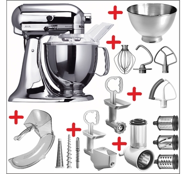 Set-Angebot 4 (Fleisch-Gemüse-Obst-Set) Artisan edelstahl plus 11 Teile