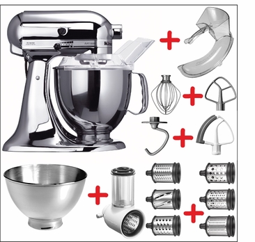 Set-Angebot 6 (Gemüse und Raspel-Set) Artisan edelstahl plus 10 Teile