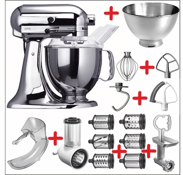 Set-Angebot 8 (Gemüse und Raspel-Set) Artisan edelstahl plus 11 Teile