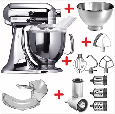 Set-Angebot 10 (Gemüse und Raspel-Set) Artisan edelstahl plus 9 Teile