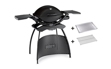 Weber® Q 2200 - Gasgrill mit Stand Schwarz