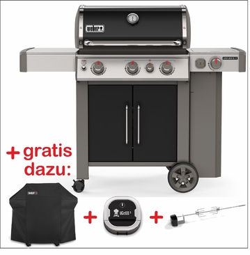 Genesis® II EP-335 GBS - Gasgrill Schwarz Set 1