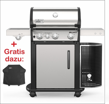 Spirit™ E-335™ Premium GBS™ 60 x 44 cm Edelstahl W1 Set