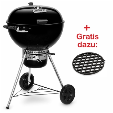 Master-Touch GBS Premium E-5775 - Holzkohlegrill 57cm Schwarz W1 Set