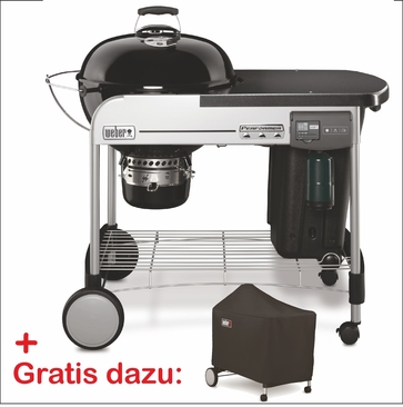 Performer Deluxe GBS - Holzkohlegrill 0 57 cm Schwarz W1 Set