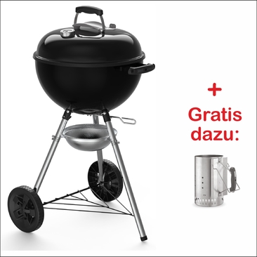 Original Kettle E-4710 - Holzkohlegrill 0 47 cm Schwarz W1 Set
