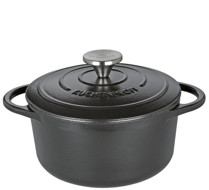 Küchenprofi Bratentopf 20cm rund schwarz