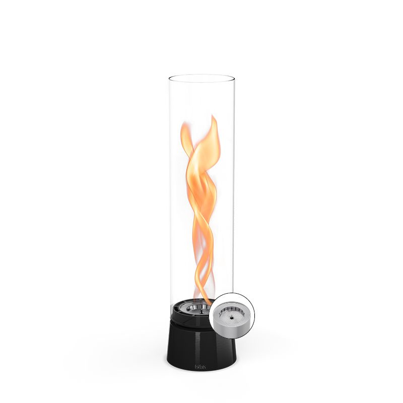 Tischfeuer SPIN air 1200 schwarz