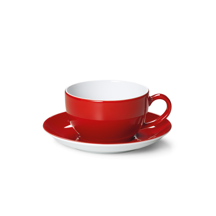 Dibbern Tasse 2tlg. Signalrot Solid Color