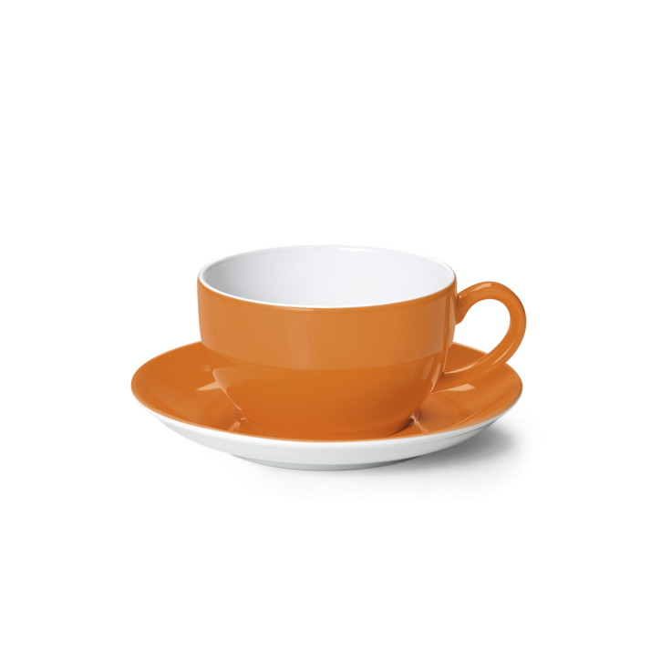 Dibbern Tasse 2tlg. Orange Solid Color