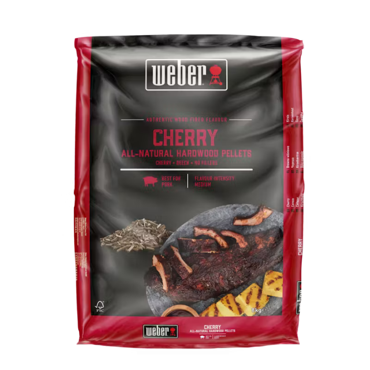 Weber  Hartholzpellets aus Kirschholz  8kg