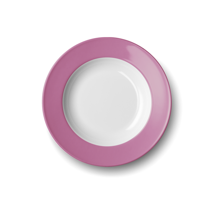 Dibbern Suppenteller 23cm Pink Solid Color