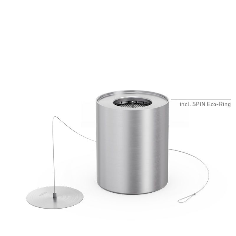 SPIN classic 900 Bio-Burner mit Eco-Ring und Löschdeckel