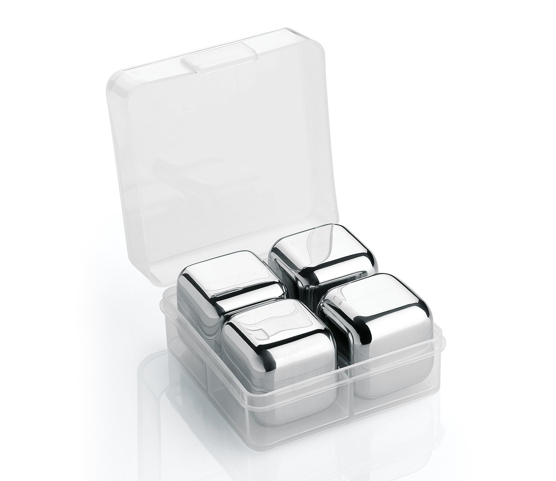 Kühlwürfel Steel 4er-Set