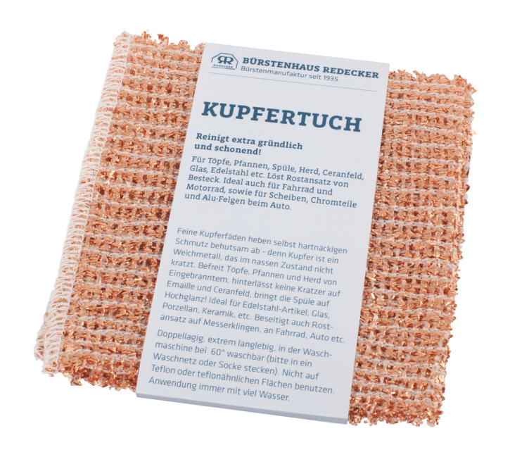 Bürstenhaus Redecker  Kupfertuch