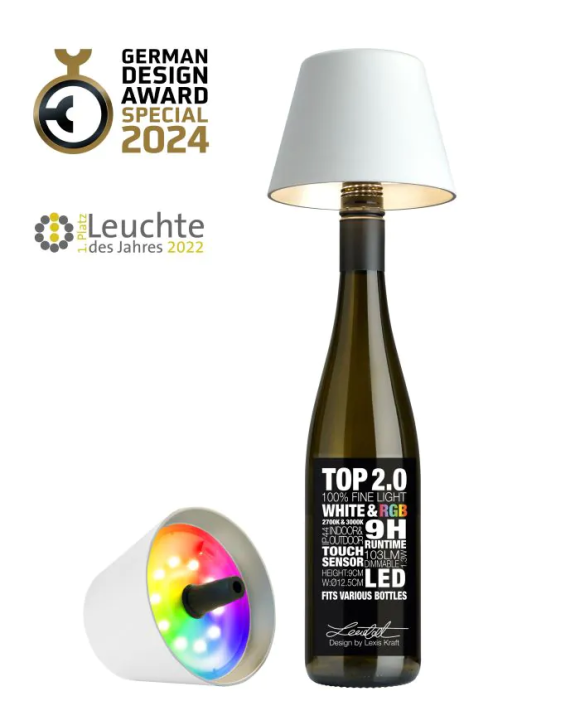 Sompex Top 2.0  Akku Leuchte weiß
