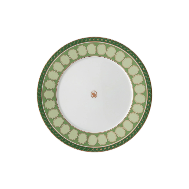 Frühstücksteller 23cm Signum Fern    Swarovski - Rosenthal
