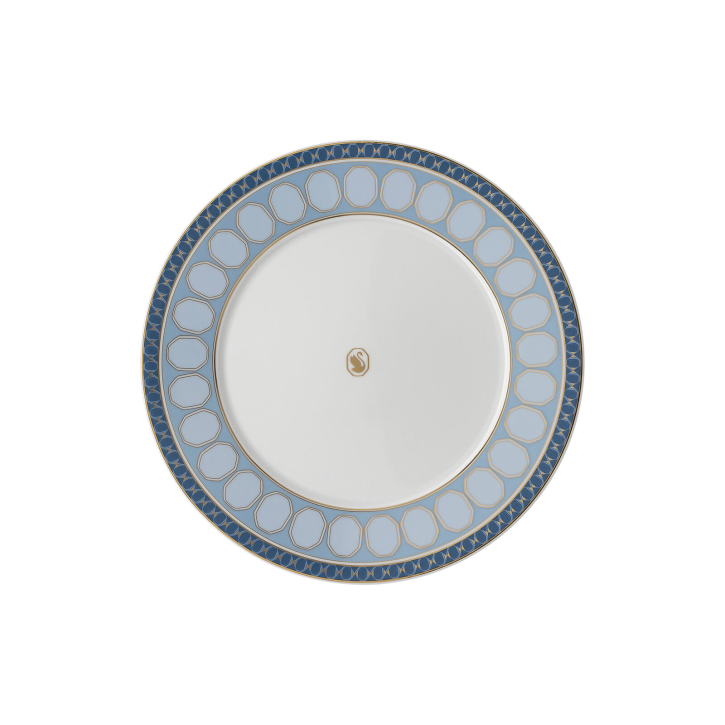 Frühstücksteller 23cm  Signum Azure  Swarovski - Rosenthal