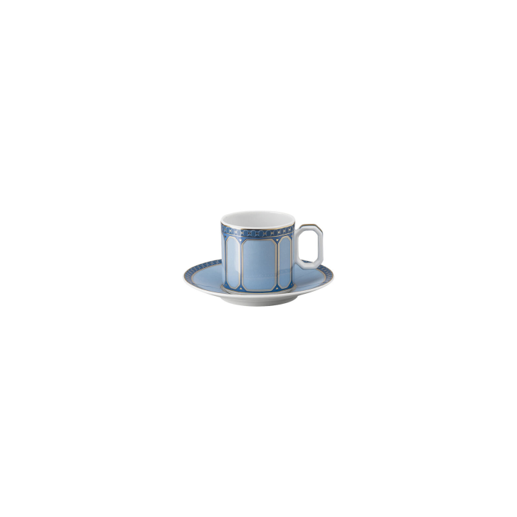 Espressotasse 2tlg. Signum Azure  Swarovski - Rosenthal