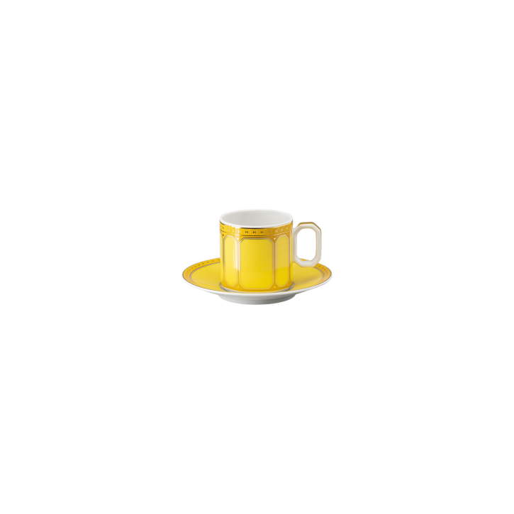 Espressotasse 2tlg. Signum Jonquil  Swarovski - Rosenthal