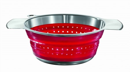 Seiher faltbar rot 24 cm