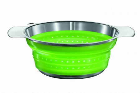 Seiher faltbar grün 24 cm