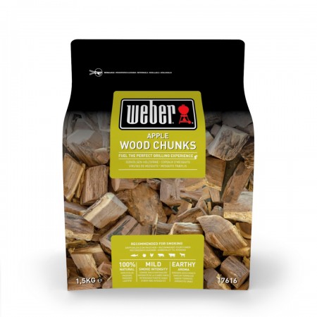 Wood Chunks Apfelholz 1,5 kg