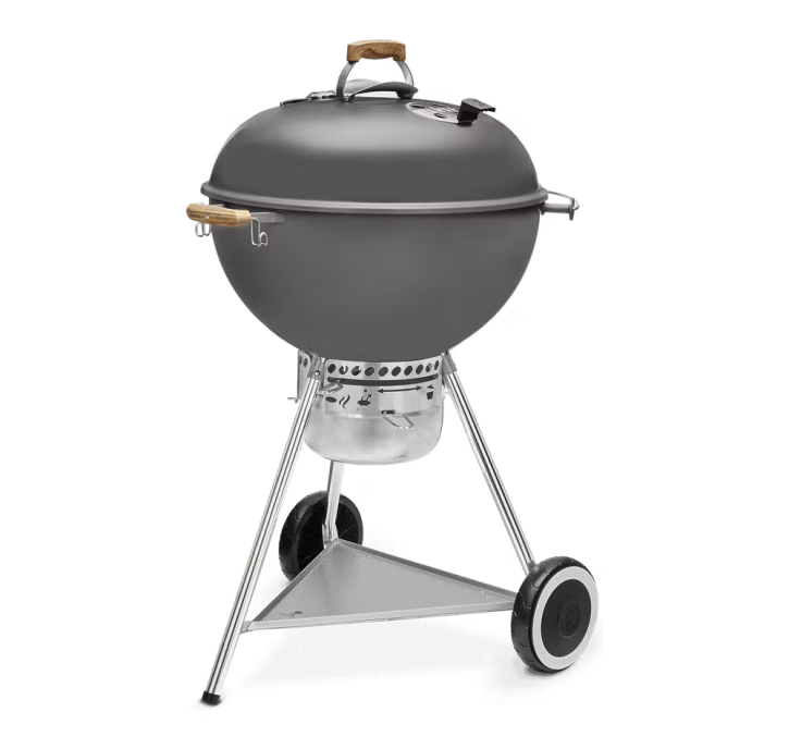 Master-Touch 70th Anniversary Edition Kettle Holzkohlegrill 57 cm Hollywood-Grau