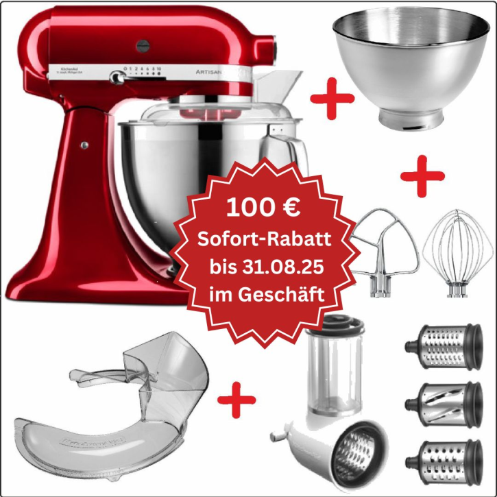 Set-Angebot 9 (Gemüse und Raspel-Set) Artisan 175 farbig plus 8 Teile GUSSEISEN SCHWARZ