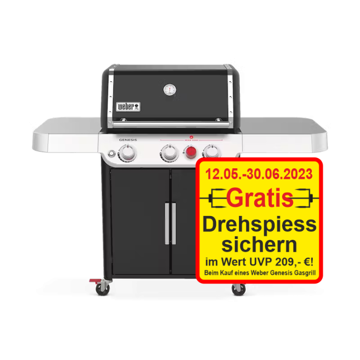 Genesis SE-E-325s Gasgrill Schwarz