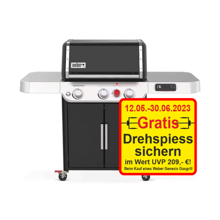Genesis EX-325s Smarter Gasgrill Schwarz