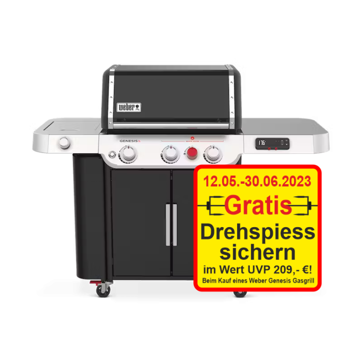 Genesis EX-335 Smarter Gasgrill Schwarz
