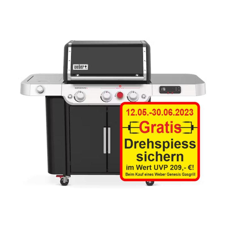 Genesis EPX-335 Smarter Gasgrill Schwarz