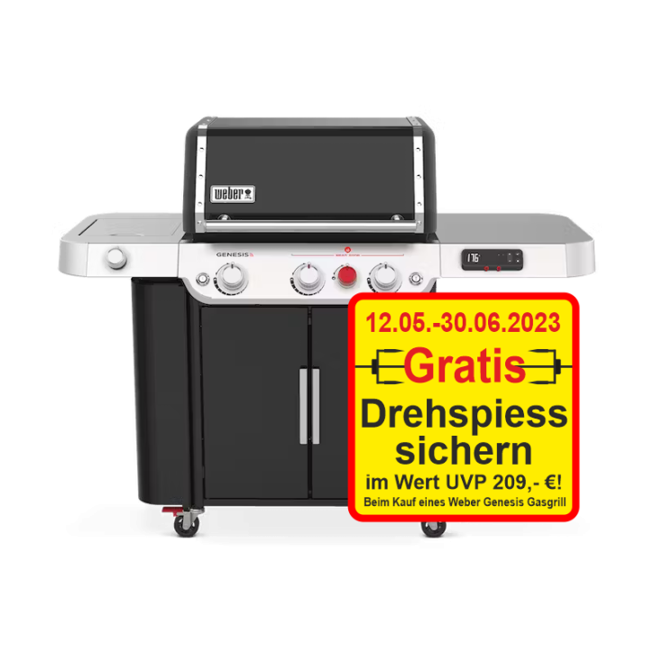 Genesis SE-EPX-435 Smarter Gasgrill Schwarz