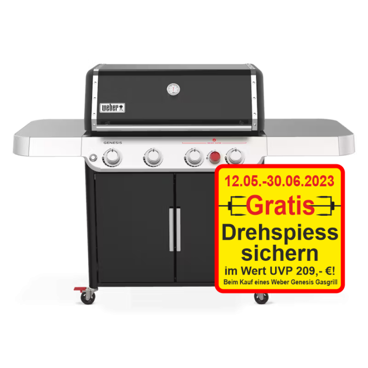 Genesis E-425s Gasgrill Schwarz