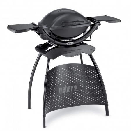 Weber Q 1400 Stand, Dark Grey  Auch als kompakte Grillstation