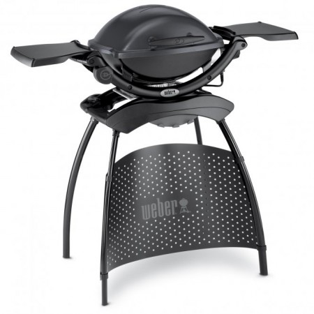 Weber Q 2400 Stand, Dark Grey  Das Familien-Modell als komfortable Grillstation