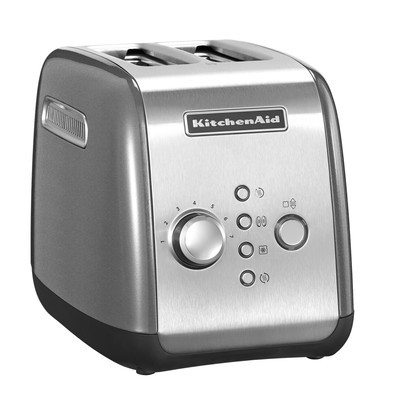 TOASTER FÜR 2 SCHEIBEN Silber