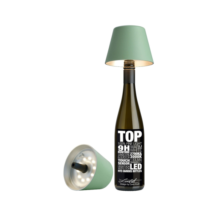 Top Akku Leuchte olive
