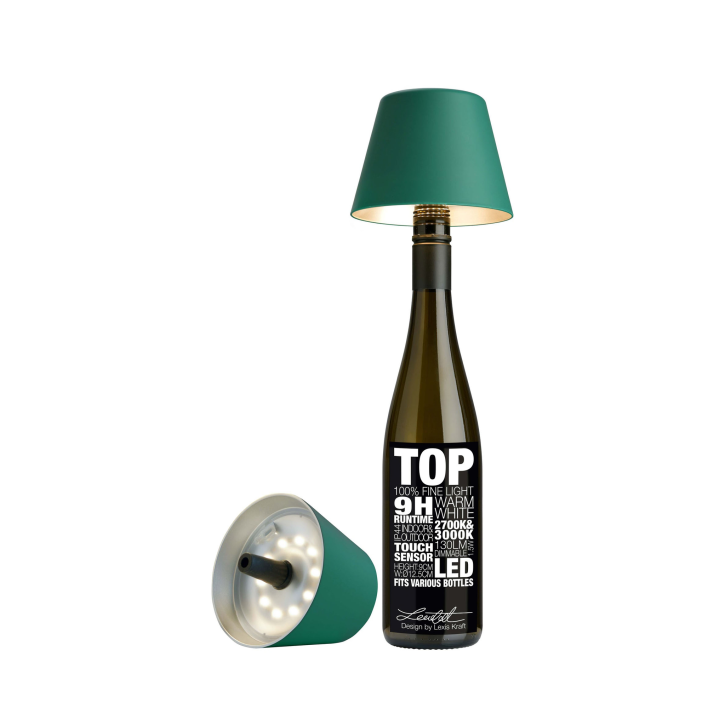 Top Akku Leuchte grün