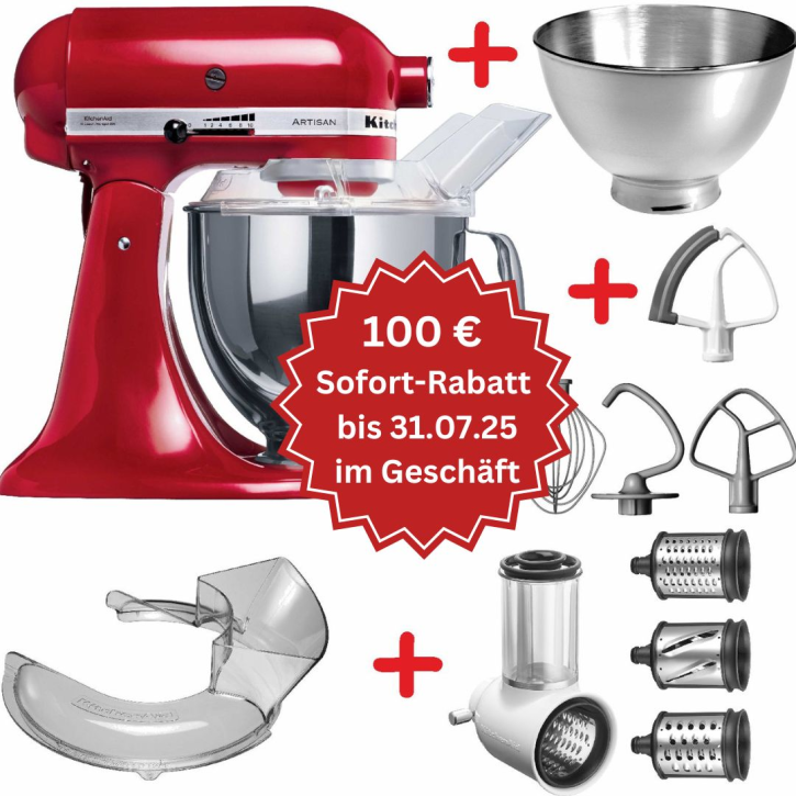 Set-Angebot 9 (Gemüse und Raspel-Set) Artisan 175 farbig plus 8 Teile
