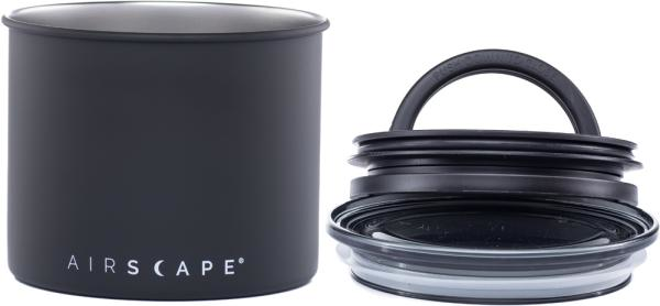 Airscape Kaffeedose klein schwarz  ca.250g