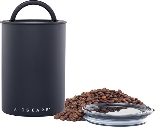 Airscape Kaffeedose mittel schwarz  ca. 500g