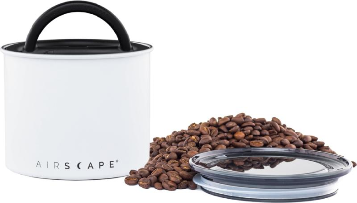 Airscape Kaffeedose weiß klein ca. 250g