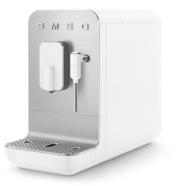SMEG Kaffeevollautomat 50's Style mit Dampffunktion weiß