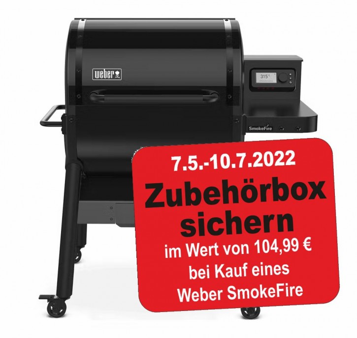 SmokeFire EPX4 Holzpelletgrill, STEALTH Edition Schwarz
