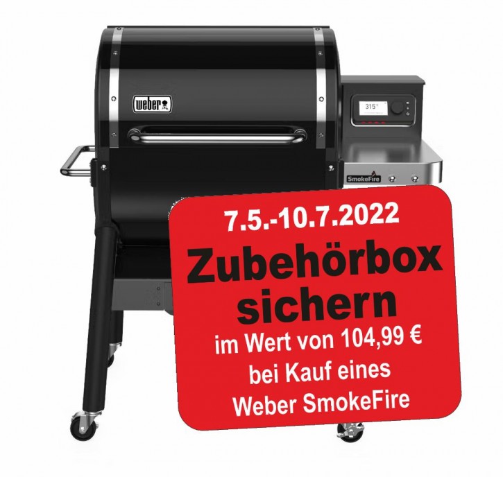 SmokeFire EX4 GBS Holzpelletgrill  Schwarz