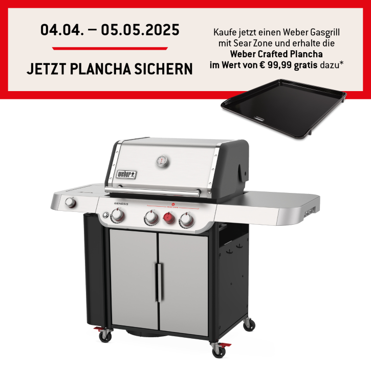 Genesis SX-435 Smarter Gasgrill Edelstahl